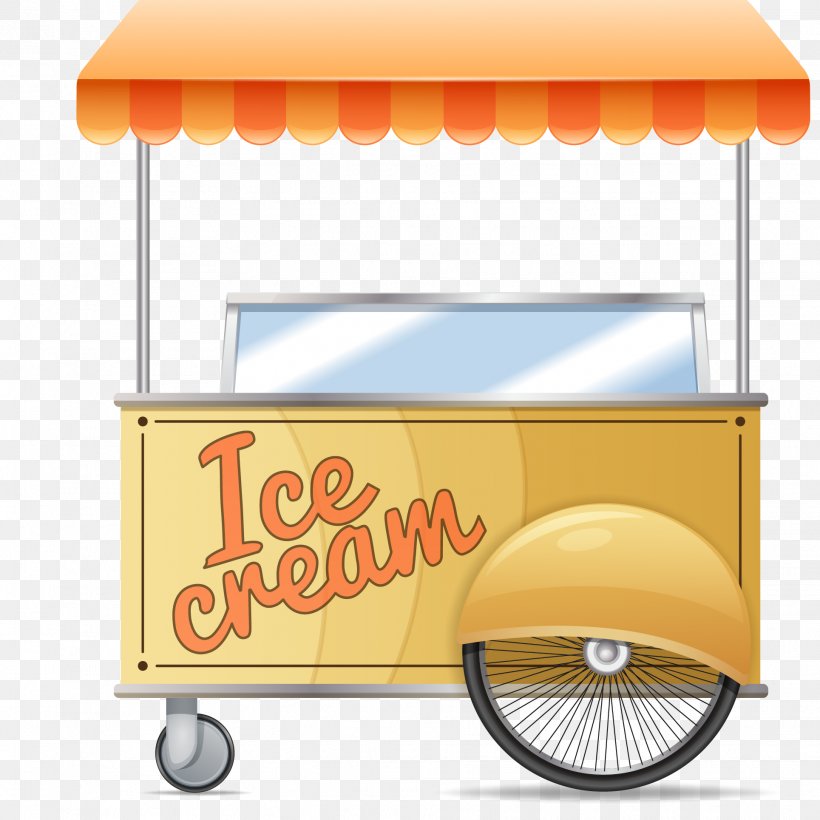 Ice Cream, PNG, 1929x1929px, Ice Cream, Cart, Ice Cream Van, Orange, Table Download Free