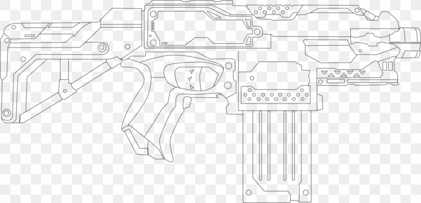 Line Art Drawing Weapon, PNG, 1285x621px, Line Art, Area, Artwork, Black, Black And White Download Free