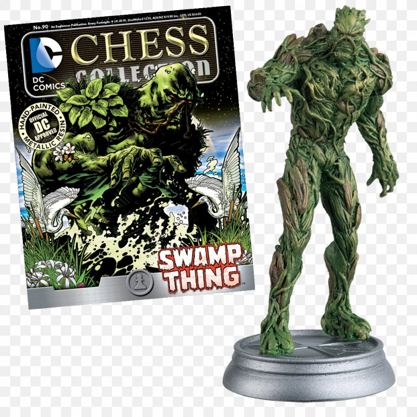 Chess Piece Swamp Thing Pawn DC Comics, PNG, 1024x1024px, Chess, Action Figure, Army Men, Chess Piece, Chessboard Download Free