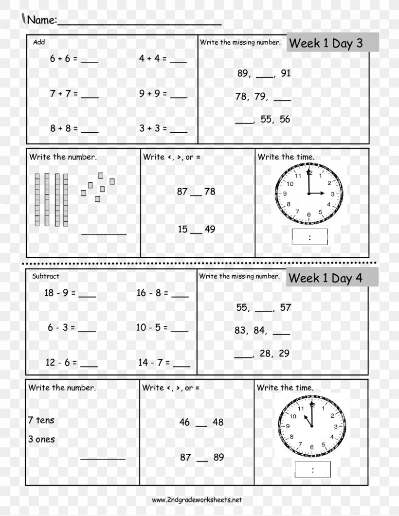 First Grade Second Grade Worksheet Fourth Grade Mathematics, PNG, 1236x1600px, Watercolor, Cartoon, Flower, Frame, Heart Download Free