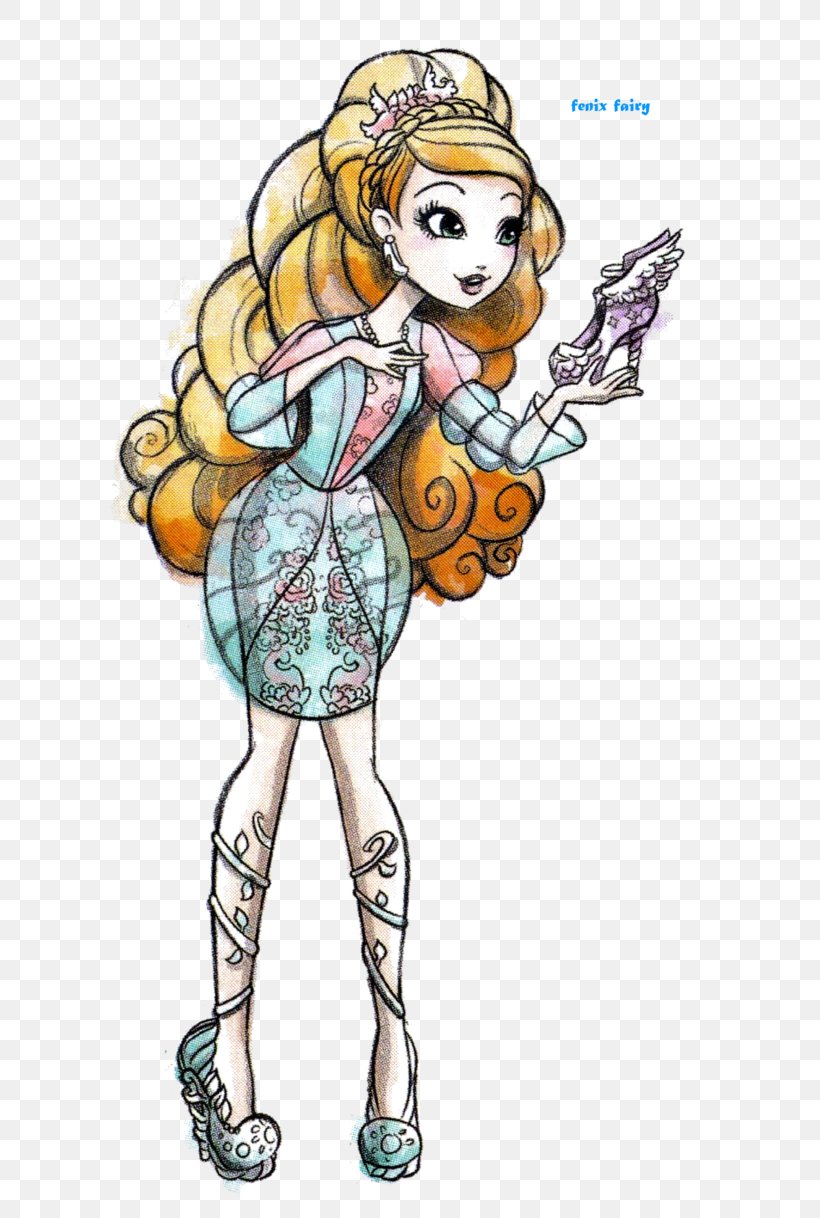 Mattel Ever After High Ashlynn Ella And Hunter Huntsman Book Art Drawing, PNG, 656x1218px, Watercolor, Cartoon, Flower, Frame, Heart Download Free