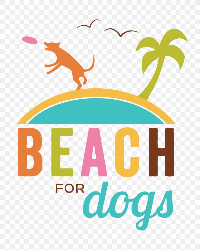 Beach For Dogs Logo Beach For Dogs Clip Art, PNG, 1200x1500px, Dog, Area, Artwork, Beach, Brand Download Free