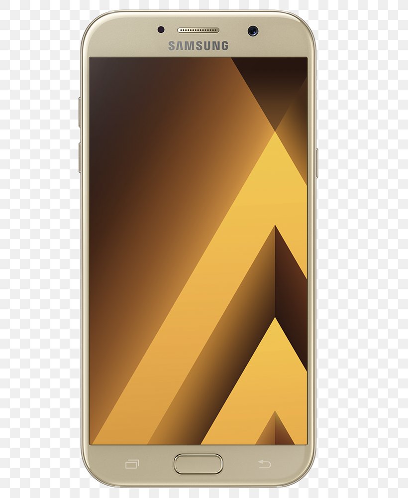Samsung Galaxy A5 (2017) Android Gold Sand RAM, PNG, 600x1000px, 32 Gb, Samsung Galaxy A5 2017, Android, Brown, Communication Device Download Free