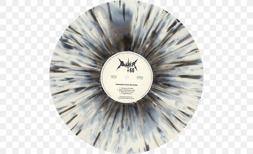 Bunker 66 Phonograph Record Screaming Rock Believers Split Album, PNG, 500x500px, Phonograph Record, Album, Picture Disc, Scatter The Ashes, Split Album Download Free