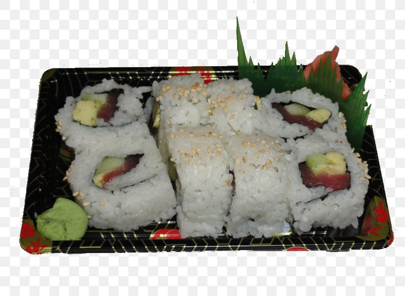 California Roll Bento Gimbap Sashimi Makunouchi, PNG, 800x600px, California Roll, Asian Food, Avocado, Bento, Comfort Food Download Free