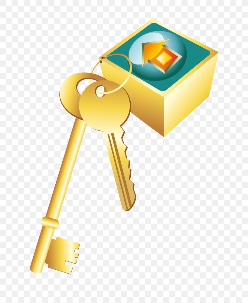 Key Lock, PNG, 815x1001px, Key, Cartoon, Flat Design, Gold, Lock Download Free