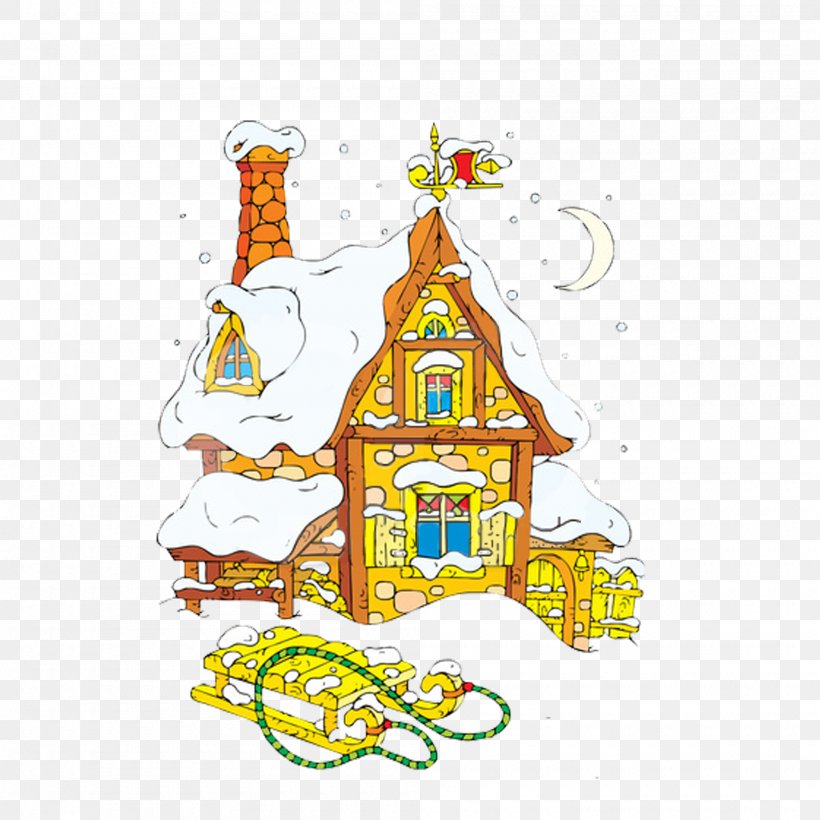 Santa Claus House Gingerbread House Clip Art, PNG, 2000x2000px, Santa Claus, Area, Art, Cartoon, Food Download Free