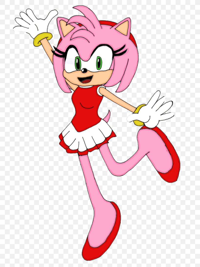 Amy Rose Tails Sonic The Hedgehog Sonic Jam Princess Sally Acorn, PNG, 730x1094px, Watercolor, Cartoon, Flower, Frame, Heart Download Free