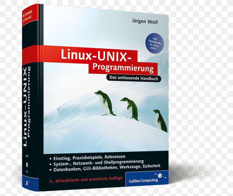 Linux-Unix-Programmierung: Das Umfassende Handbuch Shellprogrammierung Book, PNG, 951x800px, Linux, Book, Brand, Computer Programming, Conflagration Download Free