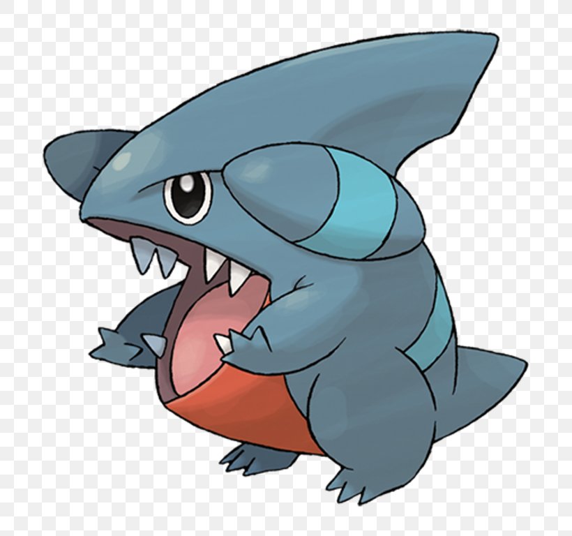 Pokémon X And Y Pokémon Adventures Pokémon GO Gible, PNG, 768x768px, Pokemon Go, Carnivoran, Cartilaginous Fish, Cartoon, Dolphin Download Free