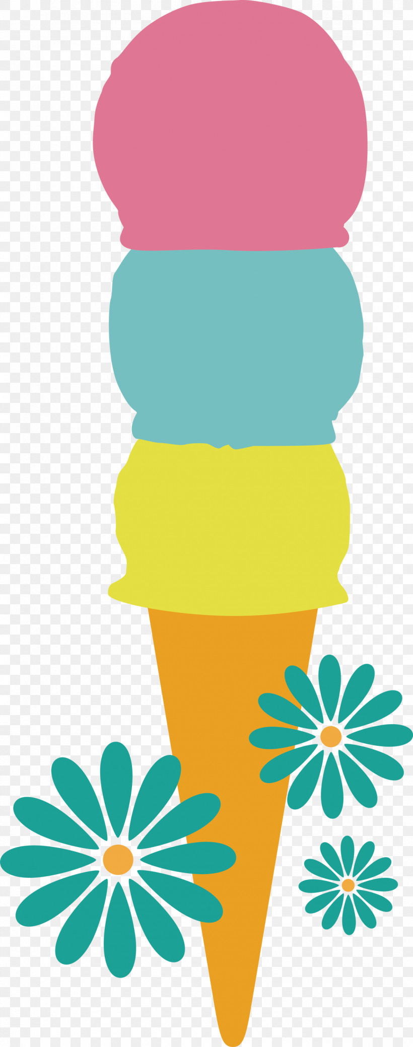 Ice Cream, PNG, 1183x3000px, Ice Cream, Flower, Petal, Royaltyfree, Vector Download Free