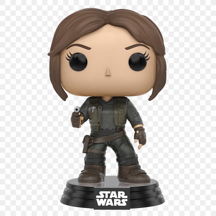 Jyn Erso Chewbacca Funko Star Wars Bobblehead, PNG, 1000x1000px, Jyn Erso, Action Figure, Action Toy Figures, Bobblehead, Chewbacca Download Free
