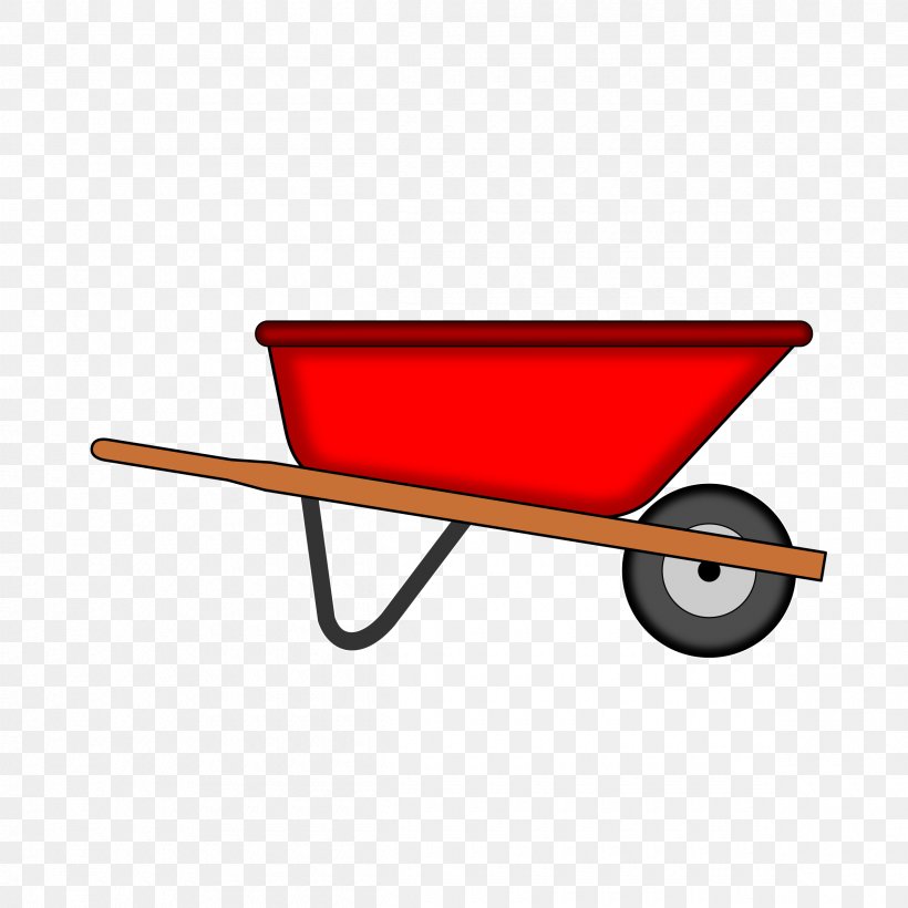 The Red Wheelbarrow T-shirt Garden Clip Art, PNG, 2400x2400px, Red Wheelbarrow, Architectural Engineering, Cart, Garden, Garden Tool Download Free