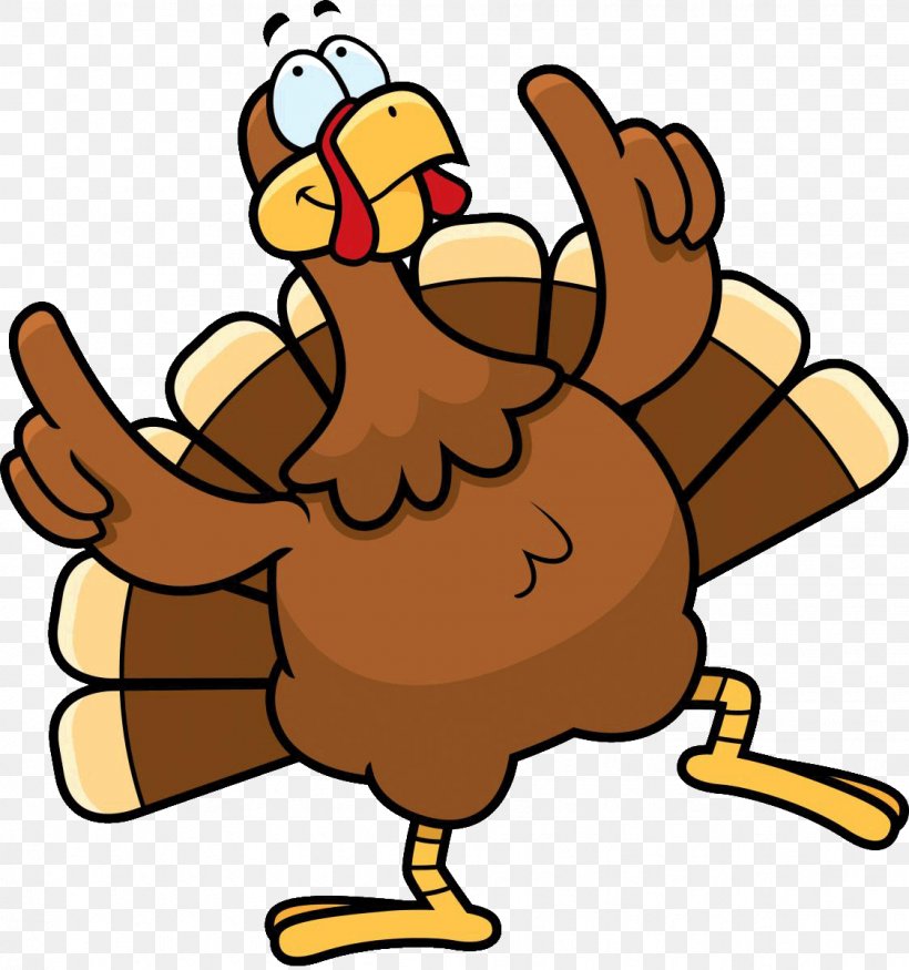 Turkey Meat Thanksgiving Clip Art, PNG, 1124x1200px, Turkey, Artwork, Beak, Bird, Cartoon Download Free