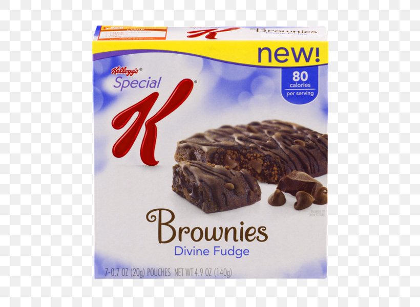 Chocolate Brownie Blondie Fudge Special K Kellogg's, PNG, 554x600px, Chocolate Brownie, Blondie, Calorie, Caramel, Chocolate Download Free