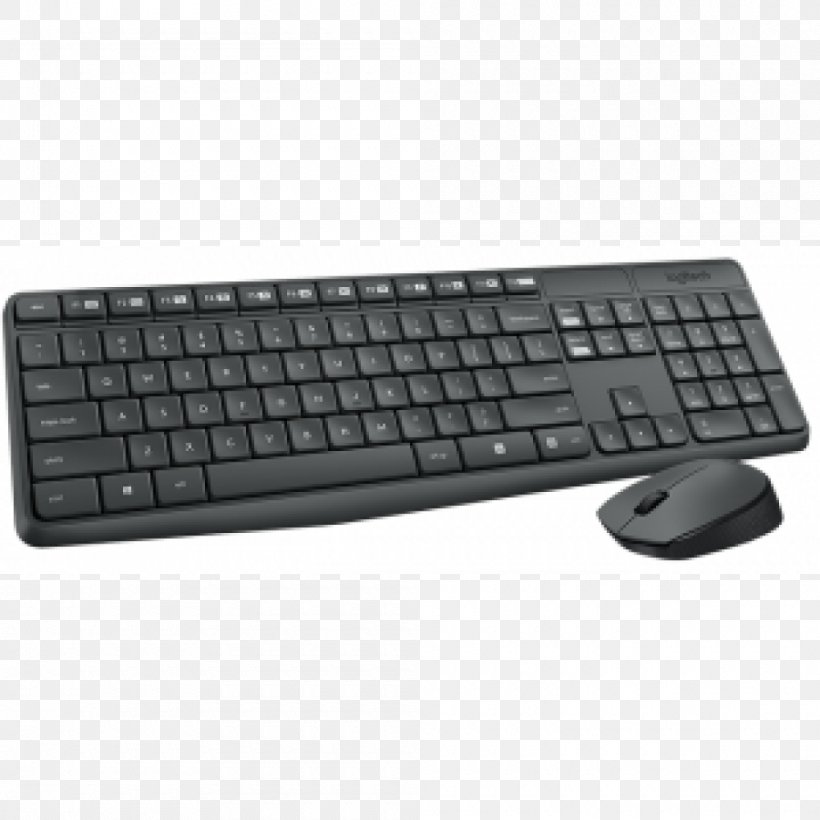 Computer Keyboard Computer Mouse Wireless Keyboard Logitech, PNG, 1000x1000px, Computer Keyboard, Computer, Computer Component, Computer Mouse, Electronic Device Download Free