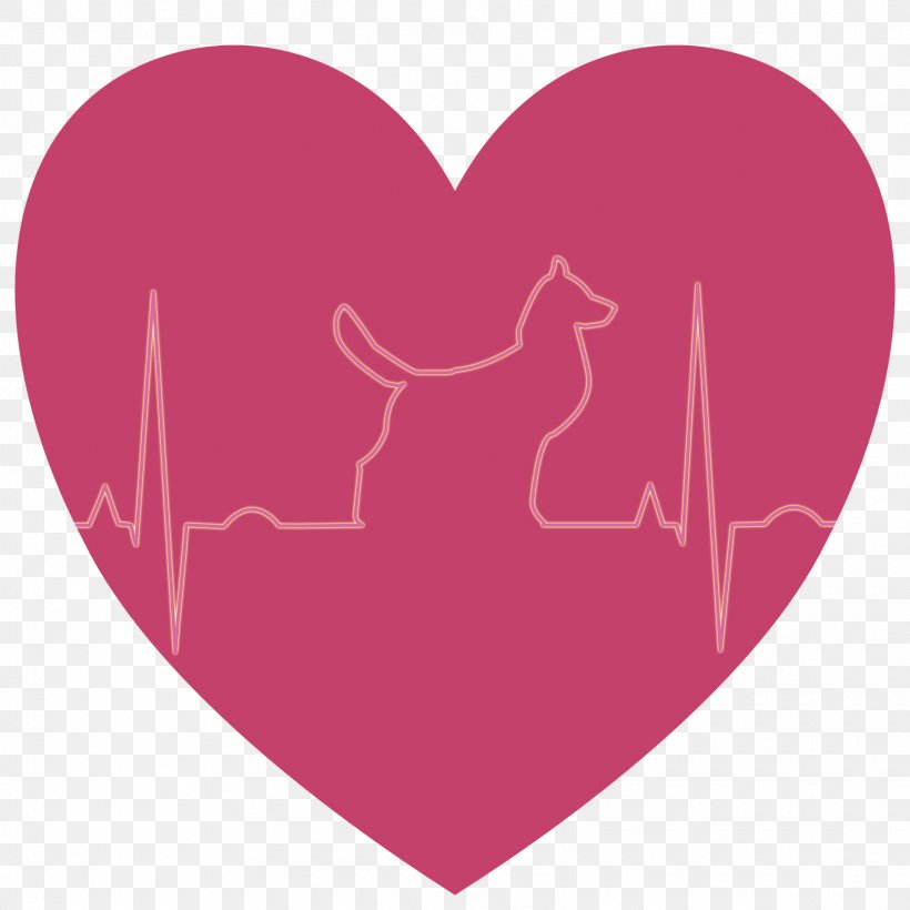 Dog Electrocardiography Heart Arrhythmia Image, PNG, 1920x1920px, Watercolor, Cartoon, Flower, Frame, Heart Download Free