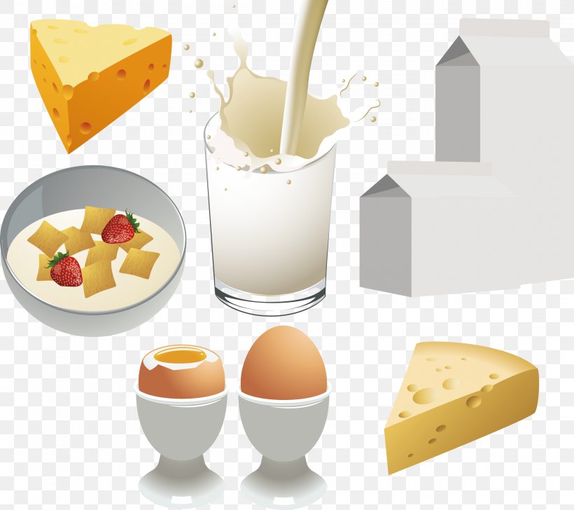 Milk Breakfast Dairy Product Food Clip Art, PNG, 2239x1989px, Milk, Breakfast, Butter, Cheese, Cottage Cheese Download Free