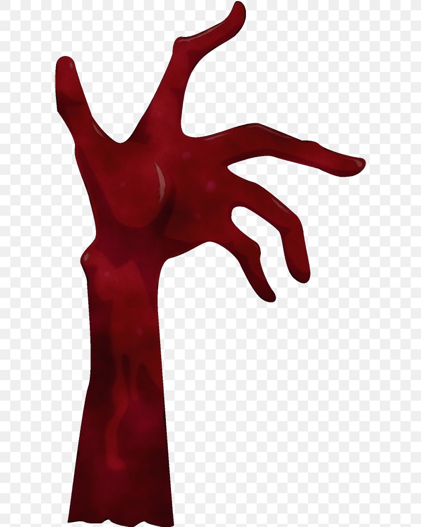 Red Finger Hand Maroon Arm, PNG, 608x1026px, Watercolor, Arm, Finger, Gesture, Hand Download Free