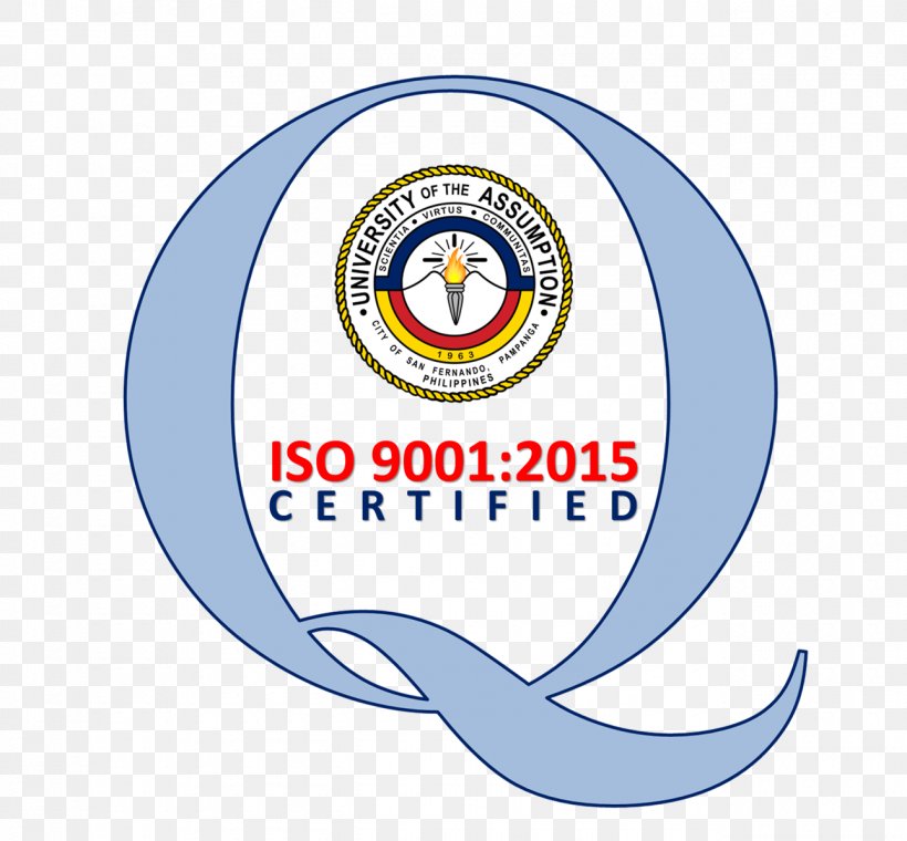 University Of The Assumption International Organization For Standardization ISO 9000 Certification, PNG, 1290x1197px, University Of The Assumption, Accreditation, Area, Brand, Certification Download Free