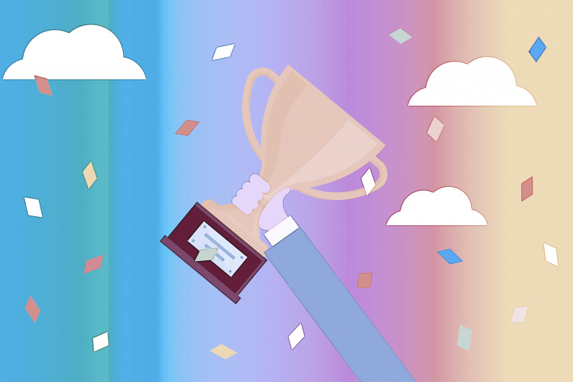 Award Prize Trophy, PNG, 3000x2000px, Award, Cartoon, Computer, Geometry, Line Download Free