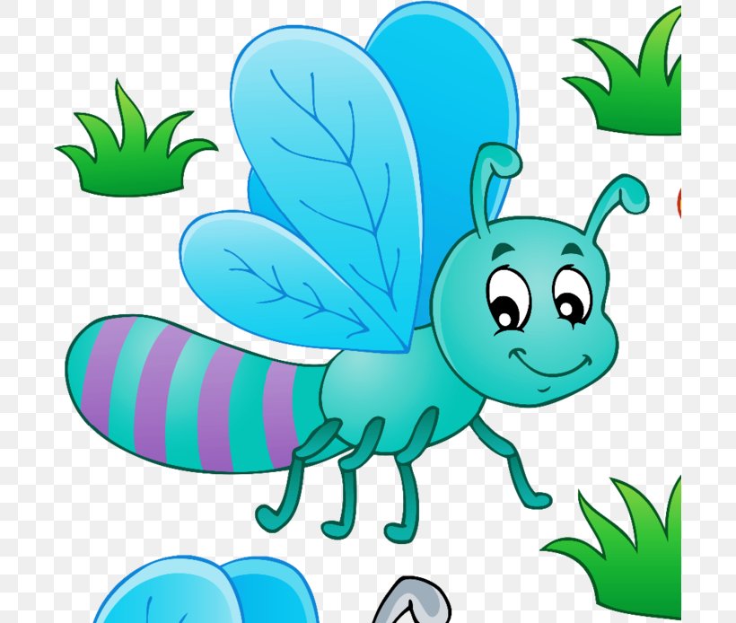 Insect Clip Art, PNG, 699x694px, Insect, Art, Artwork, Butterfly, Cartoon Download Free
