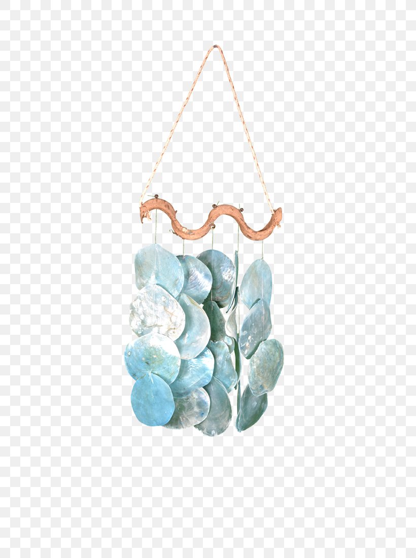 Windowpane Oyster Turquoise Jewellery Wind Chimes, PNG, 733x1100px, Windowpane Oyster, Chime, Jewellery, Jewelry Making, Placuna Download Free