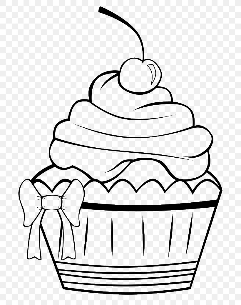 Cupcake Frosting & Icing Muffin Coloring Book, PNG, 700x1037px, Cupcake, Artwork, Batter, Biscuits, Black And White Download Free