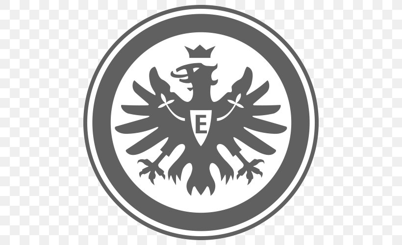 Eintracht Frankfurt Vs Borussia Dortmund Bundesliga Football, PNG, 500x500px, 2 Bundesliga, Frankfurt, Blackandwhite, Bundesliga, Crest Download Free