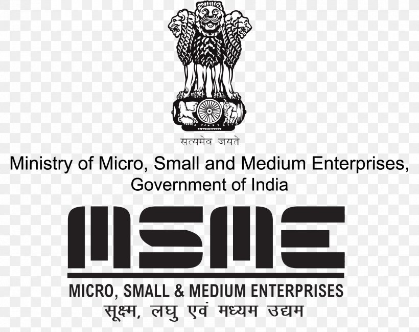Government Of India Ministry Of Micro, Small And Medium Enterprises Small Business Industry, PNG, 1800x1425px, Government Of India, Black, Black And White, Brand, Business Download Free