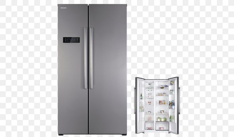 Refrigerator Auto-defrost Home Appliance Freezers Whirlpool WRS586FIE, PNG, 500x480px, Refrigerator, Autodefrost, Company, Dishwasher, Door Download Free