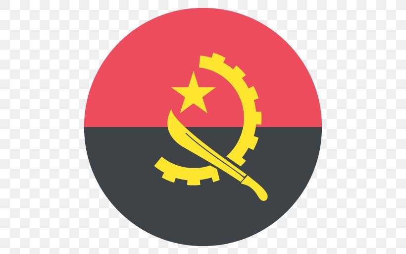 Flag Of Angola National Flag Flag Of Israel, PNG, 512x512px, Flag Of Angola, Angola, Brand, Flag, Flag Of Afghanistan Download Free