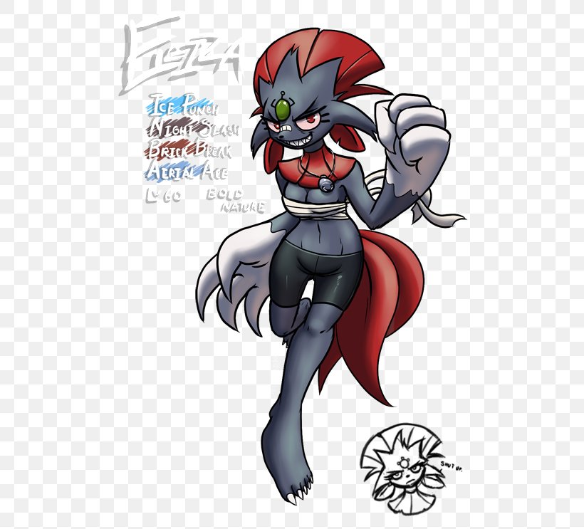 Weavile Furry Fandom Pokémon Moe Anthropomorphism, PNG, 500x743px, Watercolor, Cartoon, Flower, Frame, Heart Download Free