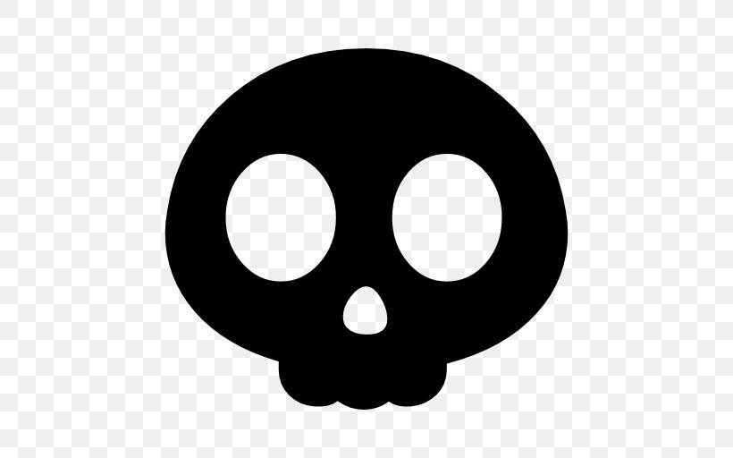 Human Skull Symbolism Bone Human Skeleton, PNG, 512x512px, Skull, Black, Black And White, Bone, Death Download Free