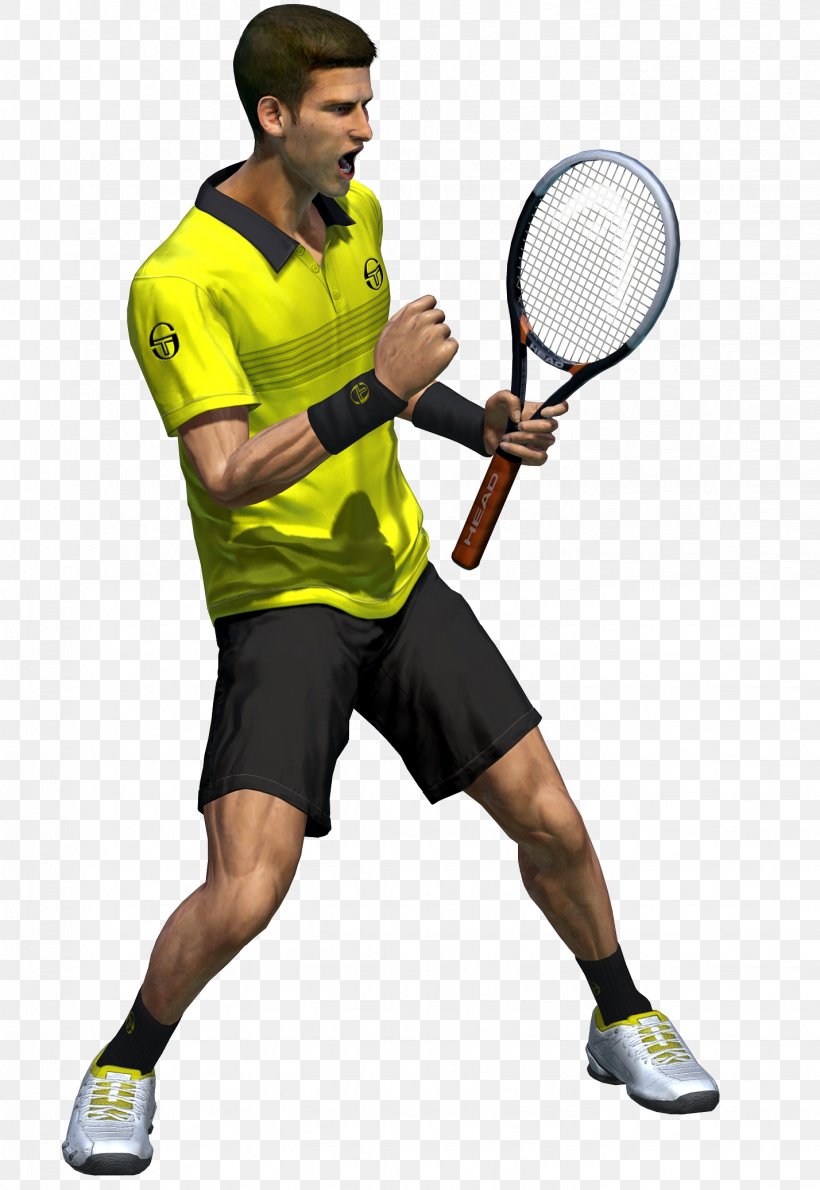 Novak Djokovic Virtua Tennis 4 Tennis Game Virtua Tennis Challenge, PNG, 1428x2074px, Novak Djokovic, Ball Game, Game, Jersey, Joint Download Free