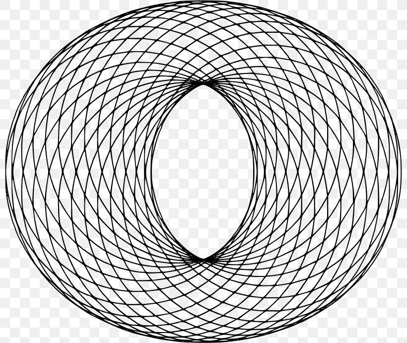 Spirograph Sacred Geometry Circle Mathematics, PNG, 800x691px, Spirograph, Art, Black And White, Compassandstraightedge Construction, Crop Circle Download Free