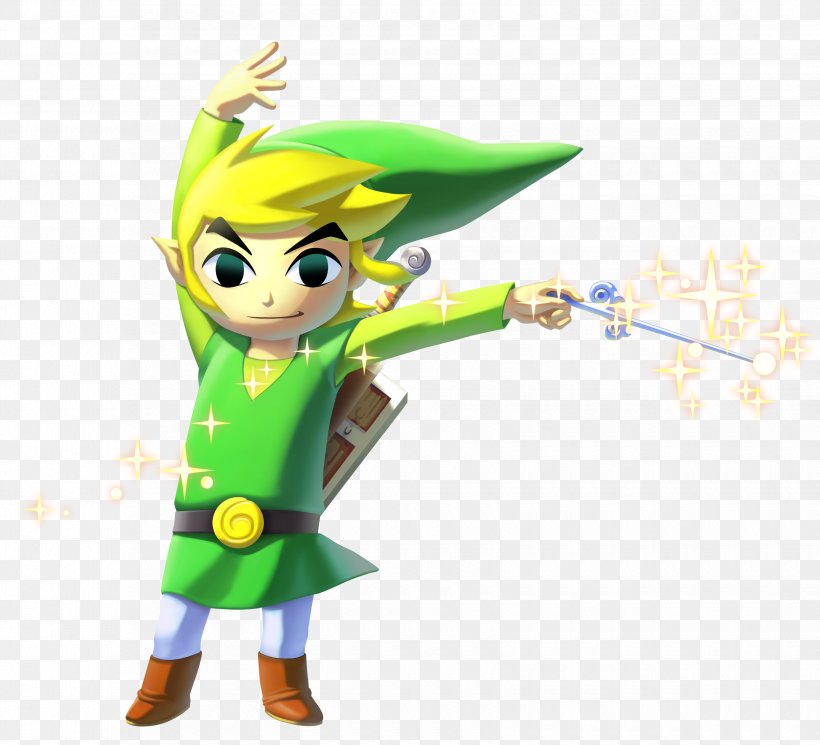 The Legend Of Zelda: The Wind Waker HD The Legend Of Zelda: Ocarina Of Time Link Wii U, PNG, 3300x3000px, Legend Of Zelda The Wind Waker, Action Figure, Cartoon, Fictional Character, Figurine Download Free
