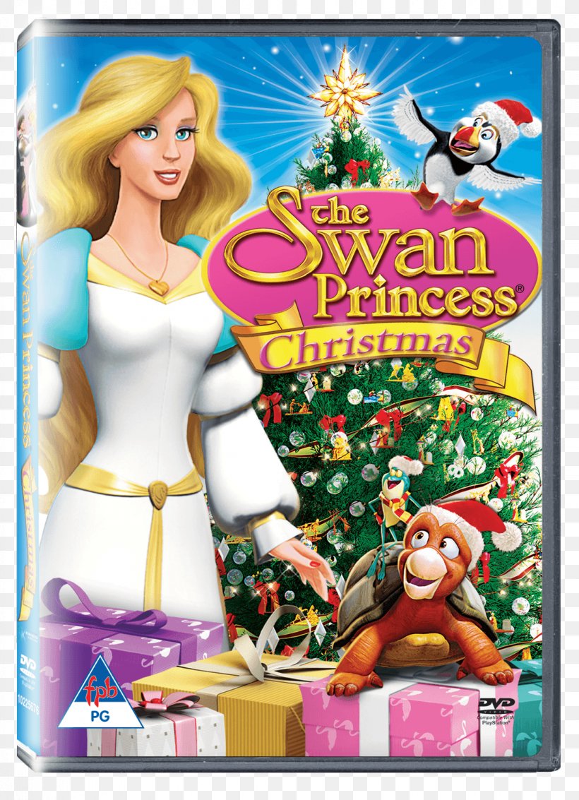The Swan Princess Christmas Princess Odette DVD Nest Family Entertainment, PNG, 1130x1562px, Swan Princess Christmas, Animated Film, Barbie, Christmas, Doll Download Free