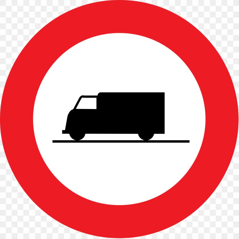 Traffic Sign Truck Vehicle, PNG, 1024x1024px, Traffic Sign, Area, Brand, Logo, Prohibitory Traffic Sign Download Free