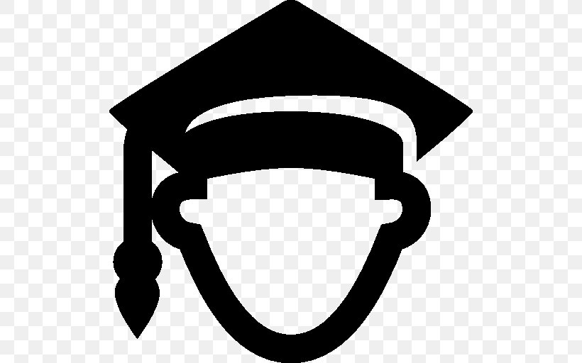 Student Cap Education, PNG, 512x512px, Student, Black And White, Brand, College, Course Download Free