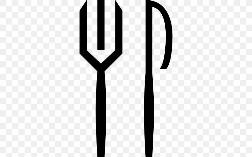 Knife Fork Symbol Kitchen, PNG, 512x512px, Knife, Black, Black And White, Bookmark, Cutlery Download Free