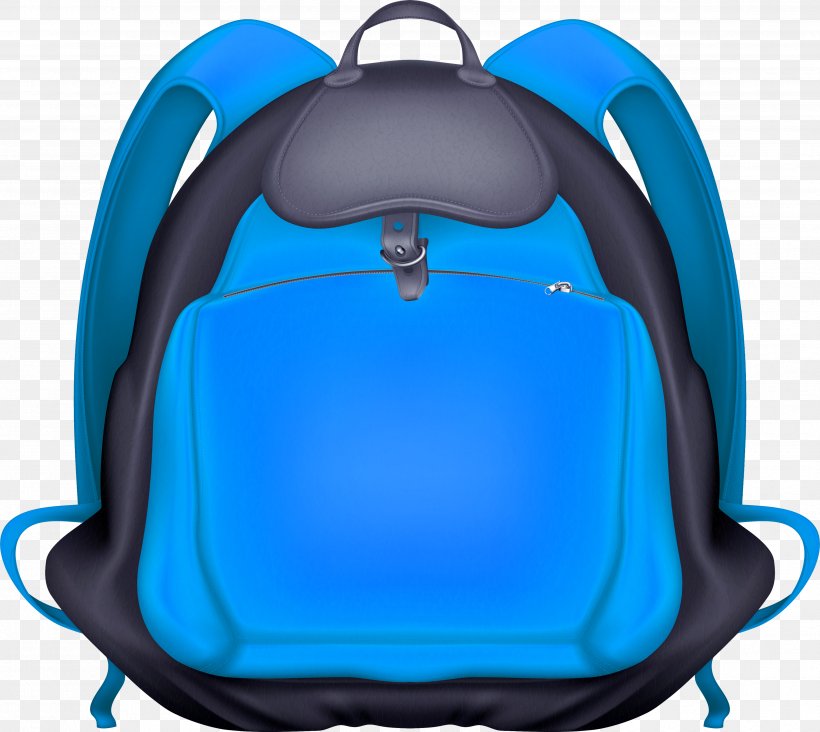 Backpack Clip Art, PNG, 3511x3138px, Backpack, Azure, Bag, Blue, Car Seat Download Free