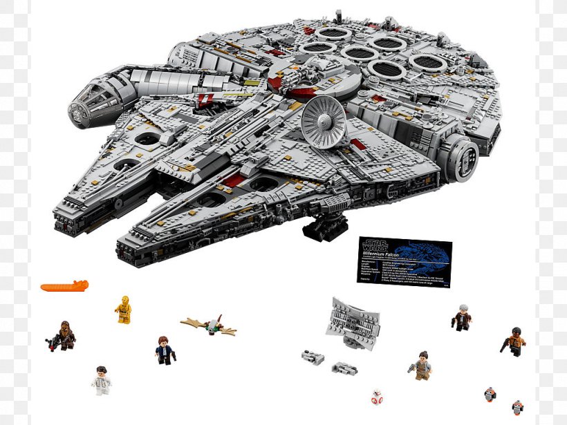 Lego Star Wars Millennium Falcon Ultimate Collector's Series, PNG, 1024x768px, Lego Star Wars, Lego, Lego Minifigure, Machine, Millennium Falcon Download Free