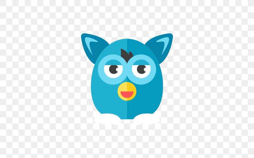 Owl Furby Cat Clip Art, PNG, 512x512px, Owl, Cartoon, Cat, Furby, Smile Download Free