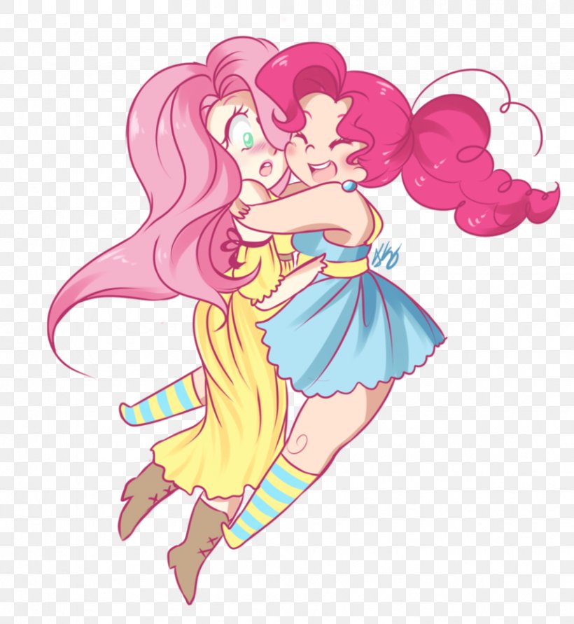 Pinkie Pie Twilight Sparkle Rainbow Dash Fluttershy Fan Fiction, PNG, 857x932px, Watercolor, Cartoon, Flower, Frame, Heart Download Free