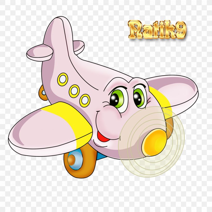 Airplane Child Desktop Wallpaper Clip Art, PNG, 2000x2000px, Airplane, Animal Figure, Animation, Cartoon, Child Download Free