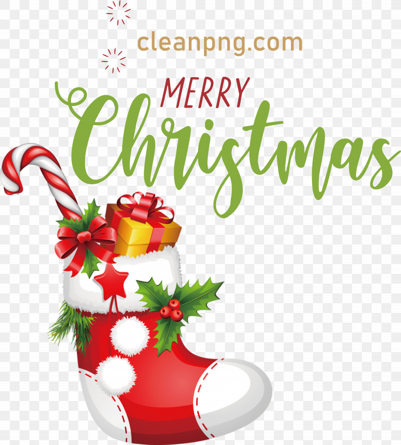 Christmas Sock, PNG, 7364x8179px, Christmas Sock, Merry Christmas Download Free