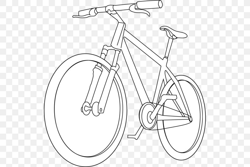 Coloring Book Bicycle Cycling Drawing Clip Art, PNG, 531x550px, Coloring Book, Abike, Area, Artwork, Automotive Design Download Free