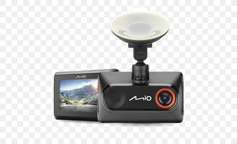 Dashcam Car Mio Caméra Embarquée MiVue 786 Wifi Network Video Recorder, PNG, 500x500px, Dashcam, Bluetooth, Camera, Camera Accessory, Camera Lens Download Free