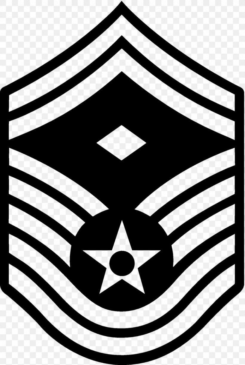 Senior Master Sergeant Chief Master Sergeant Of The Air Force, PNG, 850x1268px, Senior Master Sergeant, Airman, Airman First Class, Area, Black And White Download Free
